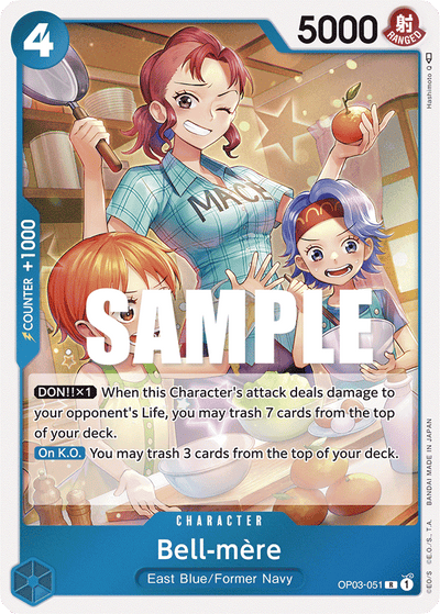 Bell-mère OP03-051 Pillars of Strength One Piece Karte