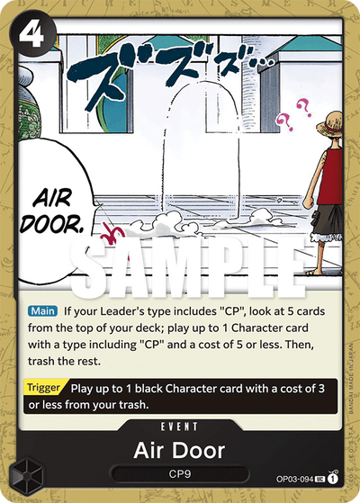 Air Door OP03-094 Pillars of Strength One Piece Karte
