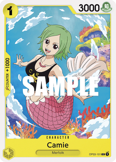 Camie OP03-101 Pillars of Strength One Piece Karte