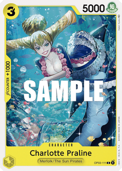 Charlotte Praline OP03-111 Pillars of Strength One Piece Karte