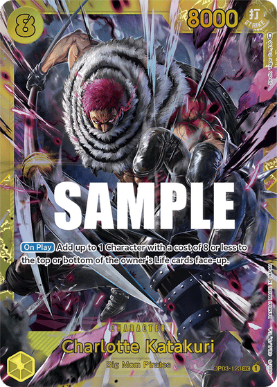Charlotte Katakuri OP03-123 Pillars of Strength One Piece Karte