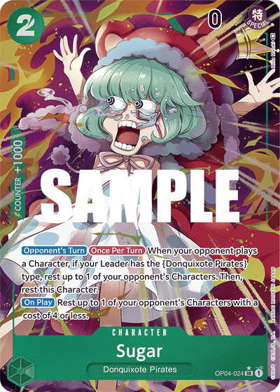 Sugar OP04-024 (Parallel 1) Kingdoms of Intrigue One Piece Karte