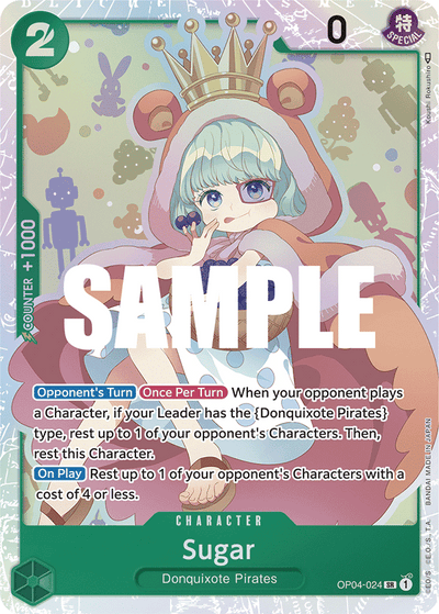 Sugar OP04-024 Kingdoms of Intrigue One Piece Karte