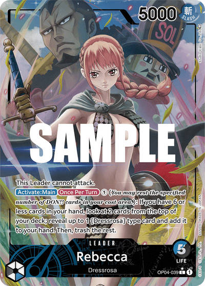 Rebecca OP04-039 (Parallel 1) Kingdoms of Intrigue One Piece Karte