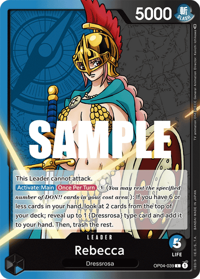 Rebecca OP04-039 Kingdoms of Intrigue One Piece Karte