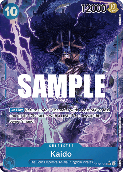 Kaido OP04-044 (Parallel 1) Kingdoms of Intrigue One Piece Karte