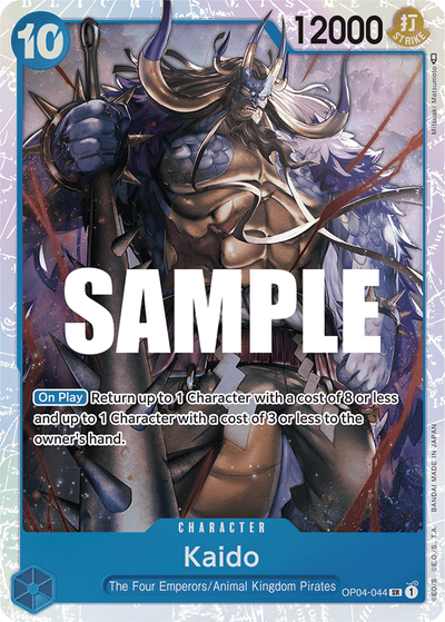 Kaido OP04-044 Kingdoms of Intrigue One Piece Karte