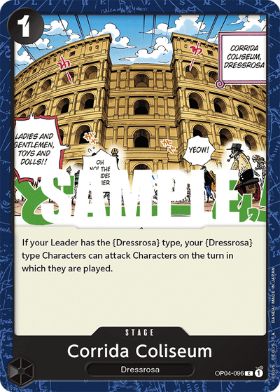 Corrida Coliseum OP04-096 Kingdoms of Intrigue One Piece Karte
