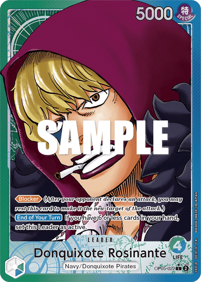 Donquixote Rosinante OP05-022 (Parallel 1) Awakening of the New Era One Piece Karte