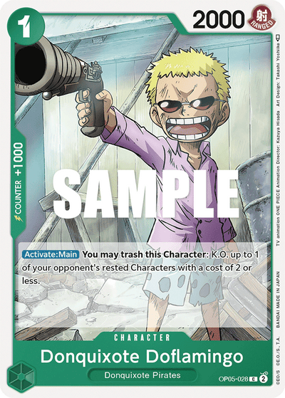 Donquixote Doflamingo OP05-028 Awakening of the New Era One Piece Karte