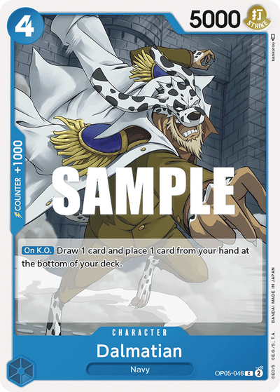 Dalmatian OP05-046 Awakening of the New Era One Piece Karte