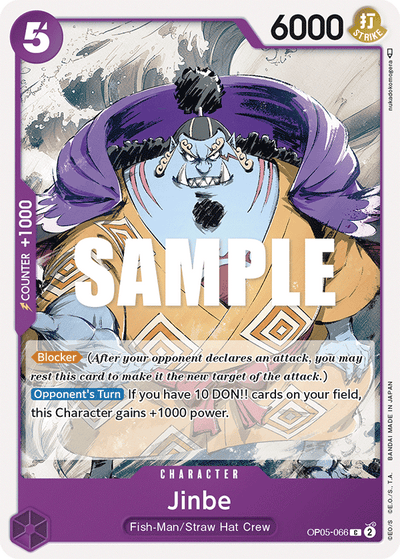 Jinbe OP05-066 Awakening of the New Era One Piece Karte