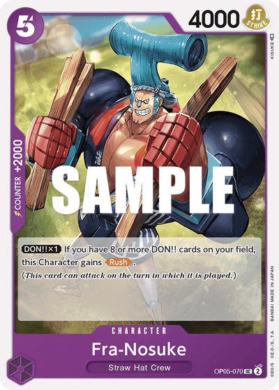 Fra-Nosuke OP05-070 Awakening of the New Era One Piece Karte