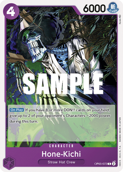 Hone-Kichi OP05-072 Awakening of the New Era One Piece Karte