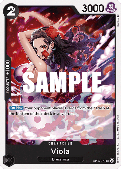 Viola OP05-079 Awakening of the New Era One Piece Karte
