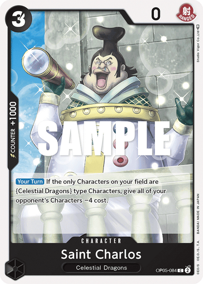 Saint Charlos OP05-084 Awakening of the New Era One Piece Karte