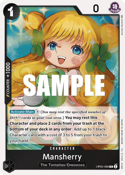 Mansherry OP05-088 Awakening of the New Era One Piece Karte
