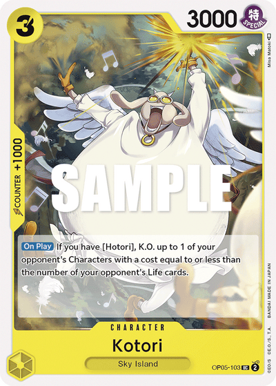Kotori OP05-103 Awakening of the New Era One Piece Karte