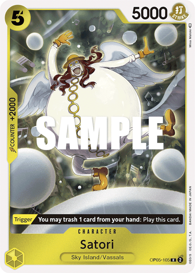 Satori OP05-105 Awakening of the New Era One Piece Karte