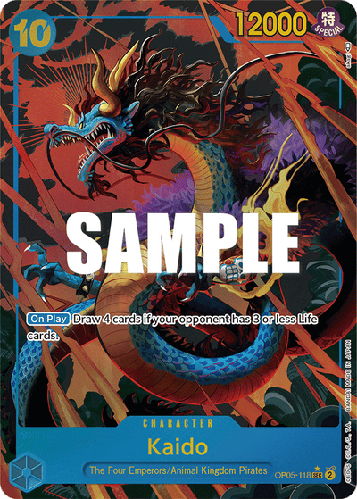 Kaido OP05-118 (Parallel 1) Awakening of the New Era One Piece Karte