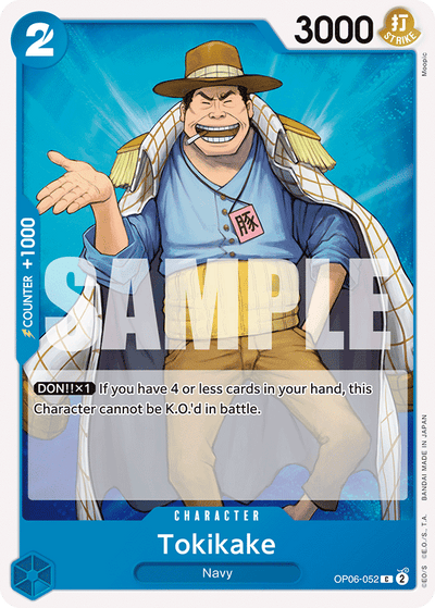 Tokikake OP06-052 Wings of the Captain One Piece Karte