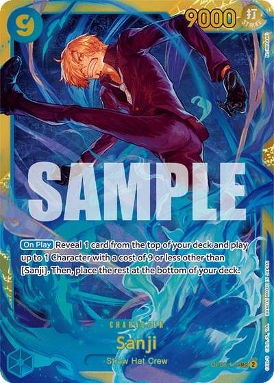 Sanji OP06-119 Wings of the Captain One Piece Karte