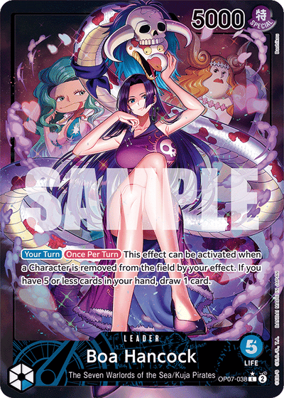 Boa Hancock OP07-038 (Parallel 1) 500 Years in the Future One Piece Karte