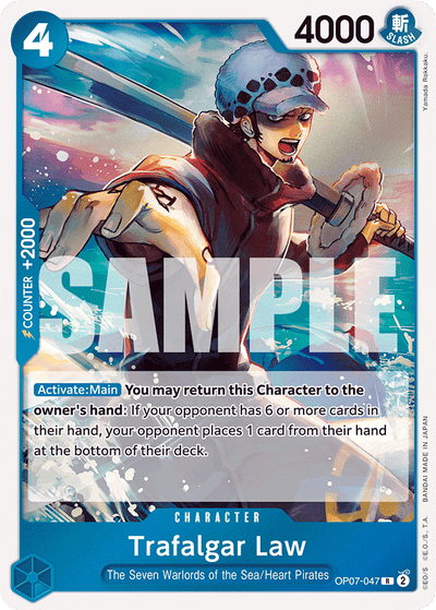 Trafalgar Law OP07-047 500 Years in the Future One Piece Karte