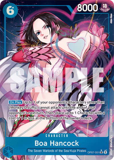 Boa Hancock OP07-051 (Parallel 1) 500 Years in the Future One Piece Karte