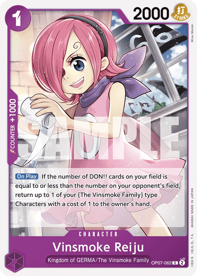 Vinsmoke Reiju OP07-062 500 Years in the Future One Piece Karte