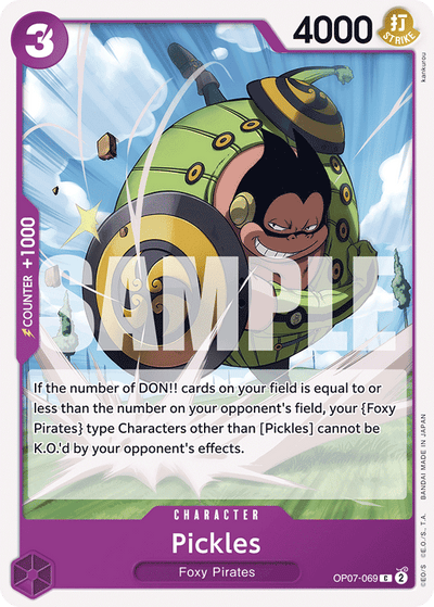 Pickles OP07-069 500 Years in the Future One Piece Karte