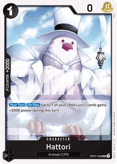 Hattori OP07-088 500 Years in the Future One Piece Karte