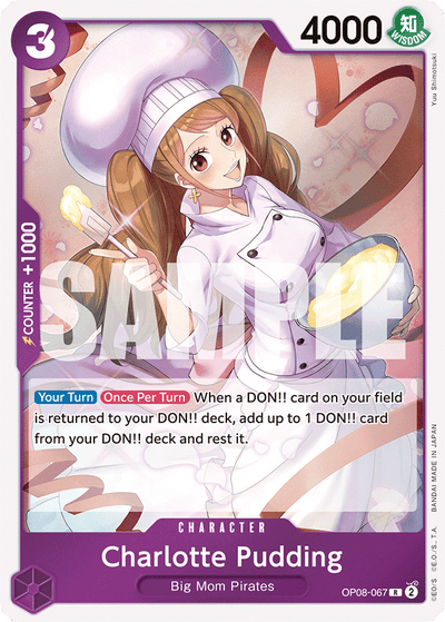 Charlotte Pudding OP08-067 Two Legends One Piece Karte