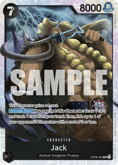Jack OP08-084 Two Legends One Piece Karte