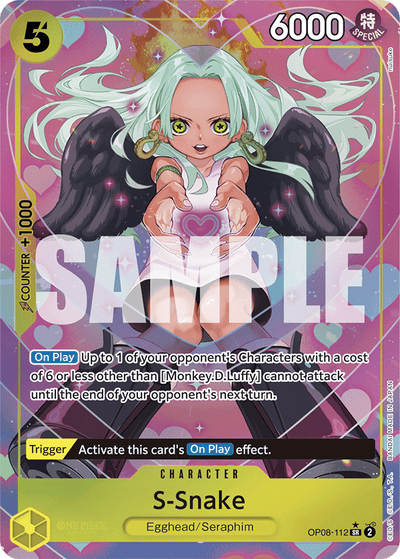 S-Snake OP08-112 (Parallel 1) Two Legends One Piece Karte