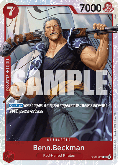 Benn.Beckman OP09-009 Emperors in the New World One Piece Karte