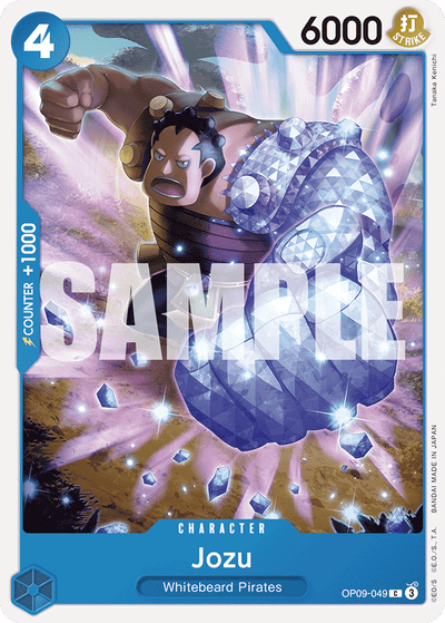 Jozu OP09-049 Emperors in the New World One Piece Karte