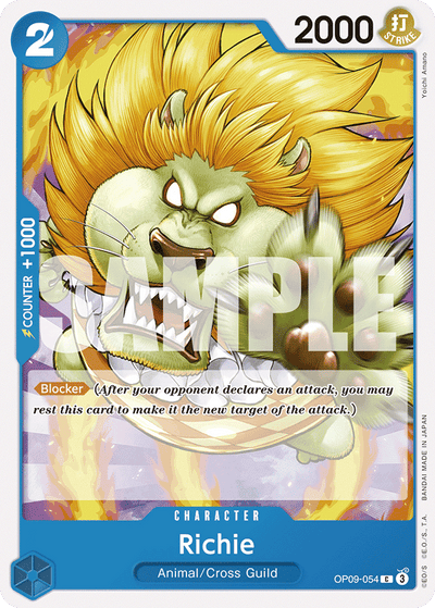 Richie OP09-054 Emperors in the New World One Piece Karte