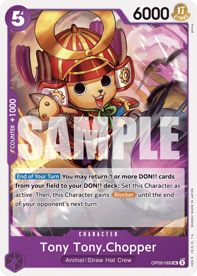 Tony Tony.Chopper OP09-068 Emperors in the New World One Piece Karte
