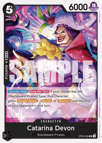 Catarina Devon OP09-084 Emperors in the New World One Piece Karte