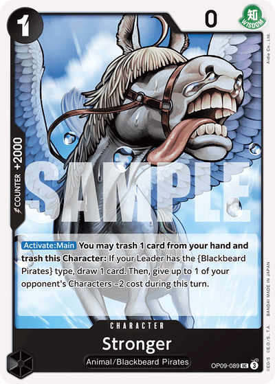 Stronger OP09-089 Emperors in the New World One Piece Karte