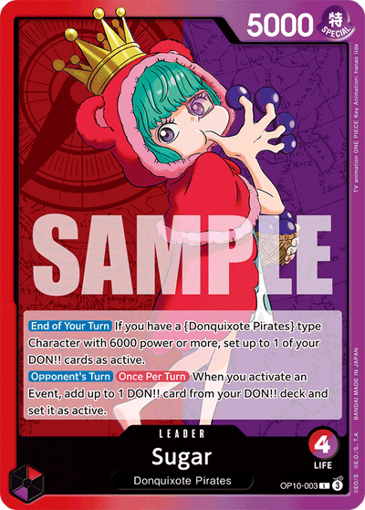 Sugar OP10-003 Royal Blood One Piece Karte