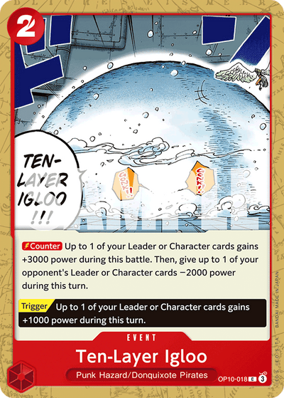 Ten-Layer Igloo OP10-018 Royal Blood One Piece Karte