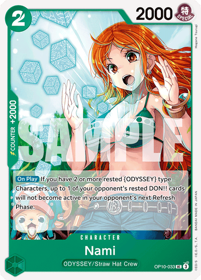 Nami OP10-033 Royal Blood One Piece Karte