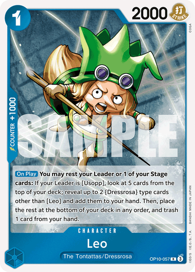 Leo OP10-057 Royal Blood One Piece Karte