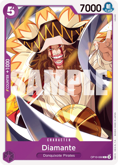 Diamante OP10-068 Royal Blood One Piece Karte