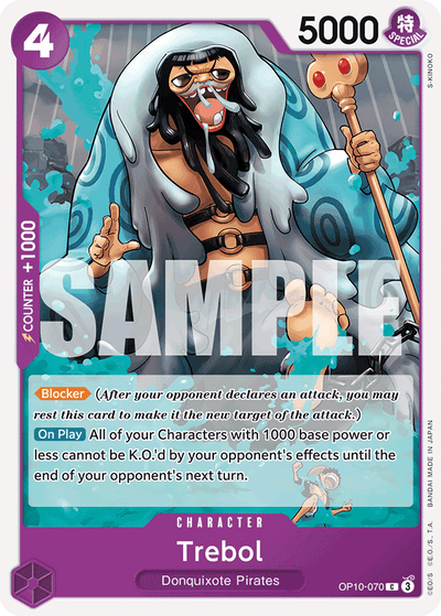 Trebol OP10-070 Royal Blood One Piece Karte