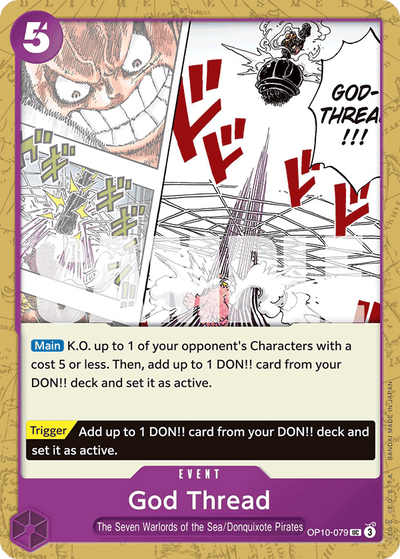 God Thread OP10-079 Royal Blood One Piece Karte