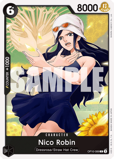 Nico Robin OP10-089 Royal Blood One Piece Karte