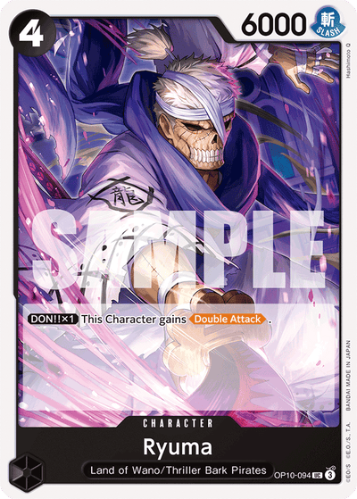 Ryuma OP10-094 Royal Blood One Piece Karte